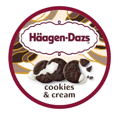 Häagan-Dazs® Cookies & Cream