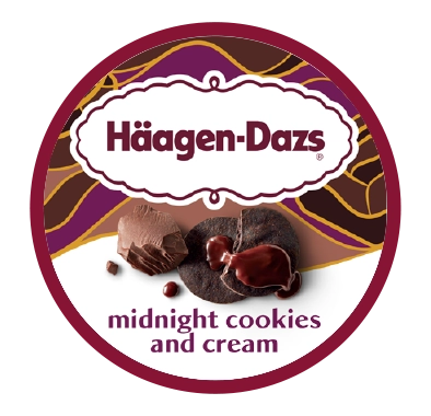 Häagan-Dazs® Midnight Cookies & Cream