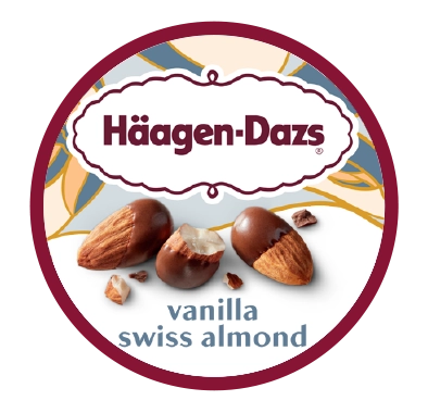 Häagan-Dazs® Vanilla Swiss Almond