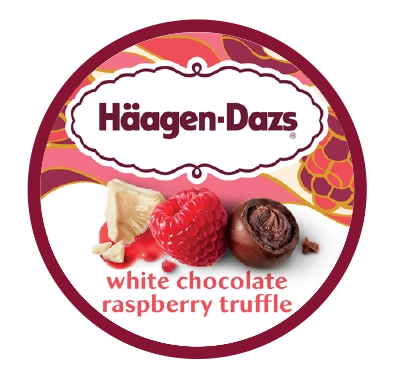 Häagan-Dazs® White Chocolate Raspberry Truffle