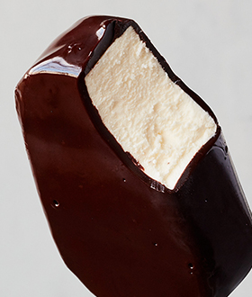 Vanilla soft dipped ice cream bar