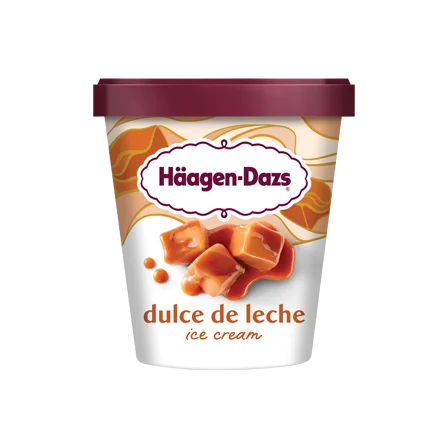 Haagen Dazs Dulce De Leche Ice Cream 28 oz tub.