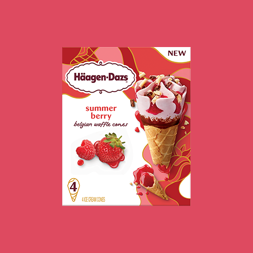 Summer Berry Cone 4 Cones