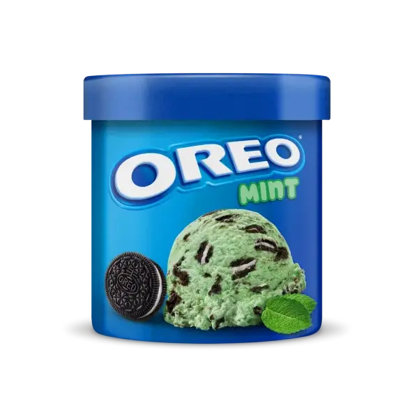 Oreo Mint frozen dairy dessert.