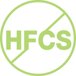 No high fructose corn syrup icon. 